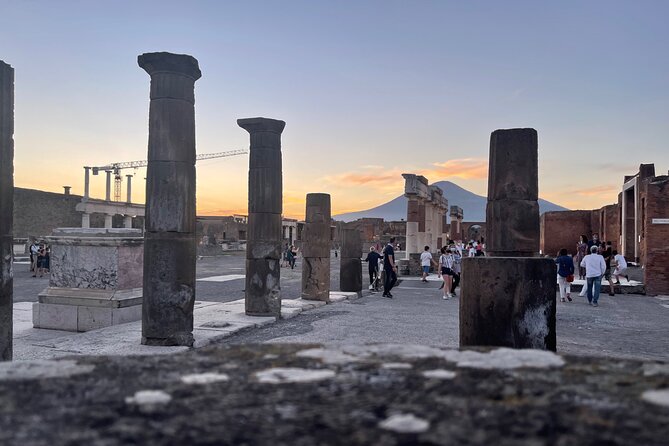 Pompeii from Afternoon to Sunset - What you’ll see: Basilica, Forum, baths, theaters, bakery, and homes