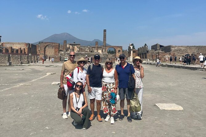 Pompeii Guided Tour from Naples with Transport and Entrance Included - Meet at Piazza Giuseppe Garibaldi and keep it simple