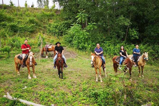 Pompeii Guided Tour & Horse Riding on Vesuvius with Lunch - Trecase ranch break: wine, lunch, and first horse training