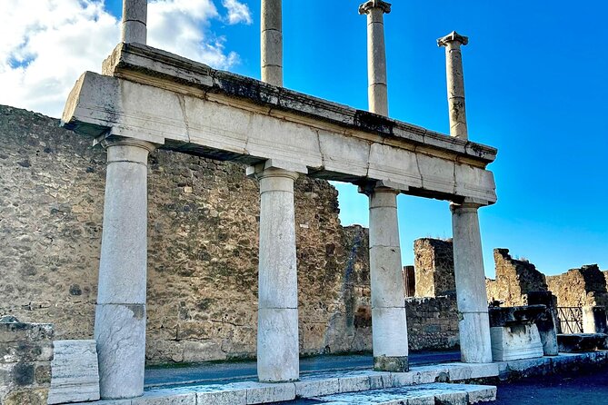 Pompeii with an Archaeologist Shared or Private Tour from Naples - Transportation from Naples and the Amalfi hydrofoil mention