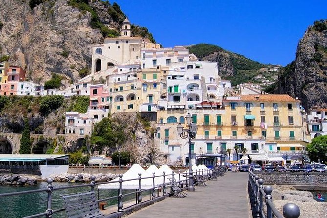 Positano, Amalfi and Ravello Premium Tour from Naples - Positano: your 60 minutes starts with slopes, not flat ground