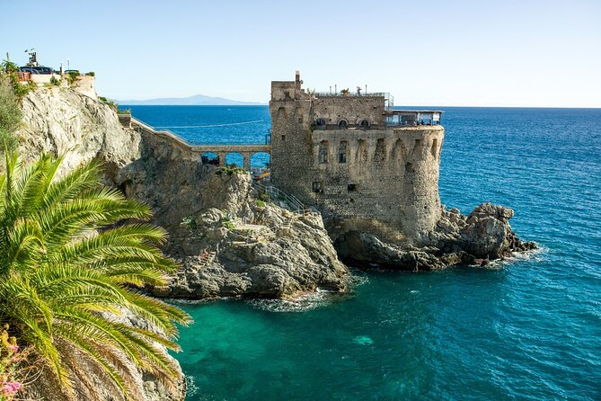 Positano, Amalfi & Ravello Day Tour – Small Group in Ford Transit - The boat segment many days include: Sit smart for views