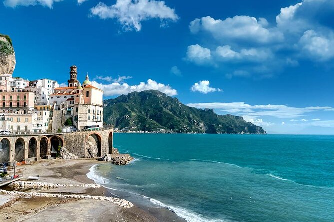 Private Amalfi Coast tour by Vintage Fiat 600 from Naples - Emerald Grotto by small boat: the highlight, with a weather catch