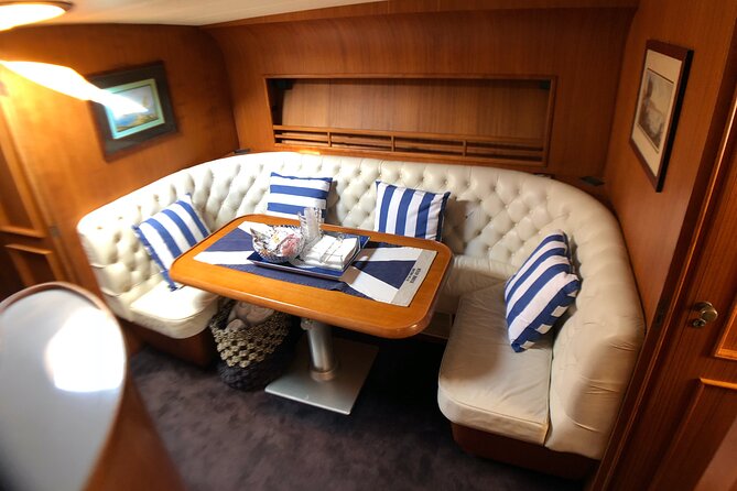 Private Boat Tour from Naples to Capri Onboard Tornado 50 - Your onboard base: comfort, snacks, and real convenience