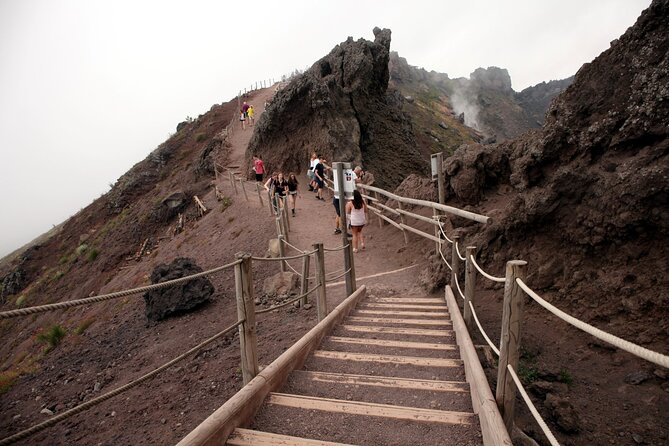 Private Tour of Pompeii, Herculaneum and Vesuvius from Naples - Stop 2: Vesuvius National Park and the crater trail