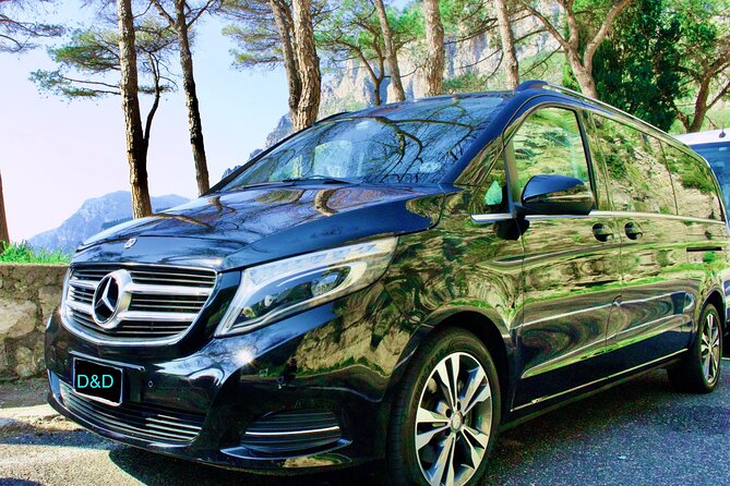 Private Transfer from Naples to Amalfi Coast or Vice Versa - Vehicle choice and what it implies for your group