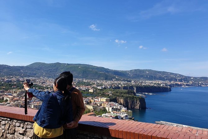 Private transfer from Naples to Sorrento with stop in Pompeii - Pickup in Naples: choose your spot and let the driver find you