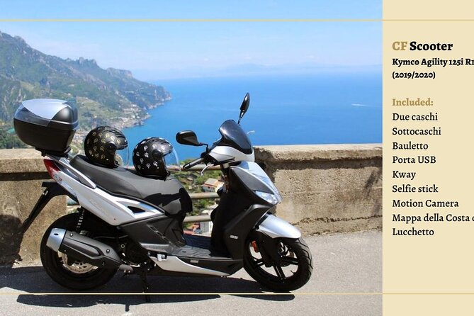 Scooter rental on the Amalfi Coast - Key points at a glance