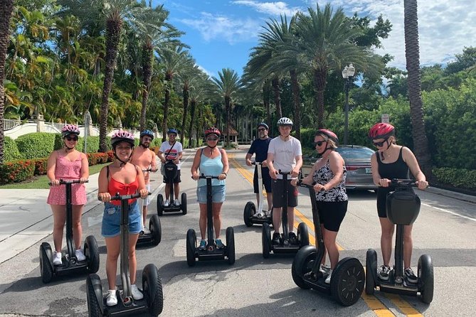 Segway Tour of Naples Florida - Marinas and yachts: The photo-stop factor is the point