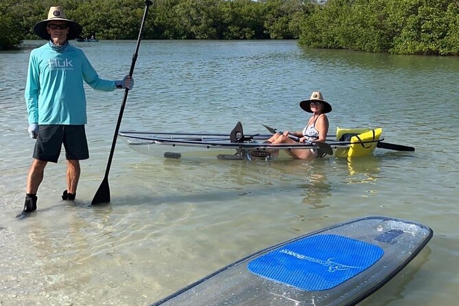 Self-Guided Island Tour: CLEAR/Standard Kayak, SUP-Bonita Springs - Beach time for shelling and swimming: why the route feels worth it