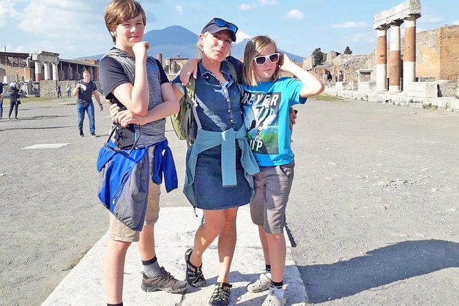 Shore Excursion Tour for Kids from Naples Port to Pompeii and Vesuvius - What’s included (and what you’ll need to plan yourself)