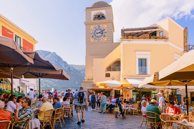 Small Group Tour from Naples to Blue Grotto, Anacapri and Capri - Marina Grande: finishing with one last look at the coast