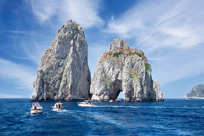 Small Group Tour from Naples to Capri Boat and Land - Giardini di Augusto: engineering views over Faraglioni and Via Krupp