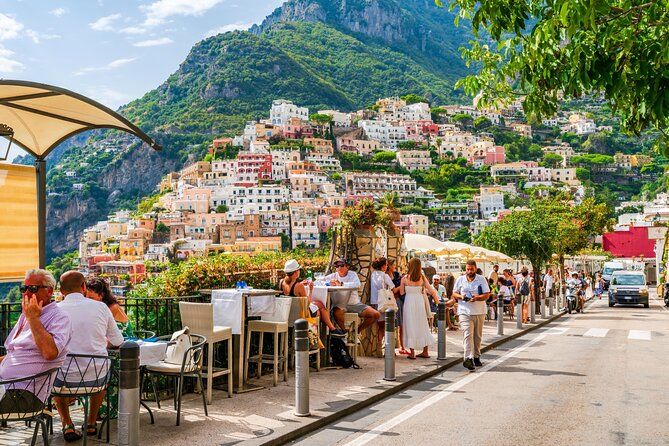 Sorrento and Amalfi Coast Highlights Tour with Limoncello Tasting - Praiano: calmer roads, golden sunsets, and the Church of San Gennaro