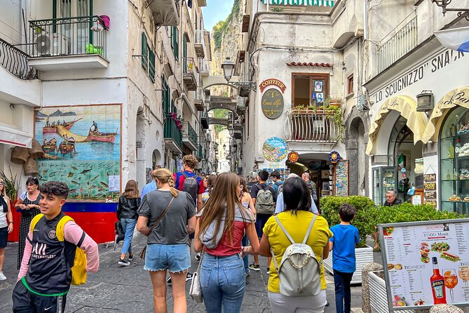 Sorrento and Amalfi Coast Highlights Tour with Limoncello Tasting - Fiordo di Furore: UNESCO-level drama from the bridge