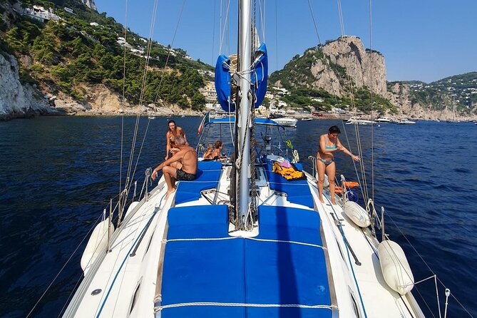 Sorrento Coast Sailing Experience. All Inclusive Sea Adventure - Deck brunch and soft drinks: simple, local, and filling enough