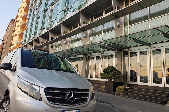 Transfer from Naples area to Sorrento area from 4 to 6 passengers - Timing and direct route: what 1 hour 15 minutes really means