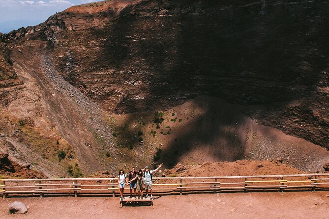 Vesuvius & Herculaneum Small Group Tour from Naples - The crater experience: smoking fumaroles and solidified lava
