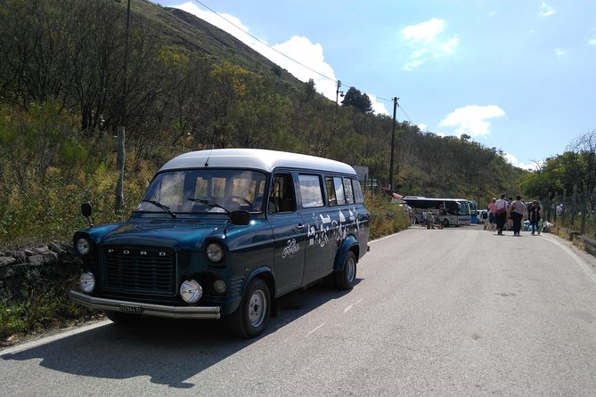 Vintage Van Experience: Tour and Transfer to Mt. Vesuvius - Vesuvius National Park: from checkpoint to crater path